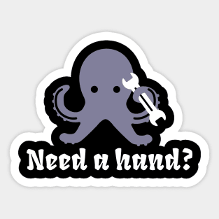 Do it yourself octopus Sticker